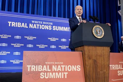 At tribal summit, Biden to sign order on funding, support Indigenous lacrosse team in 2028 Olympics